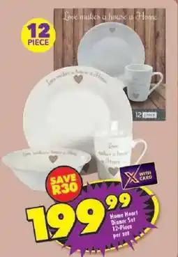 Shoprite Home Heart Dinner Set offer