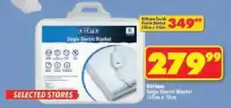 Shoprite Ottimo Single Electric Blanket offer