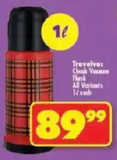 Shoprite Travelvac Check Vacuum Flask offer