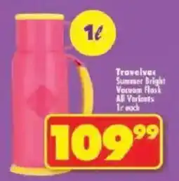Shoprite Travelvac Summer Bright Vacuum Flask All Variants offer