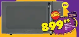Shoprite Platinum Silver Mirror Microwave Oven offer