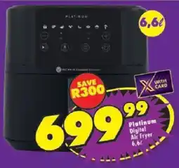 Shoprite Platinum Digital Air Fryer offer