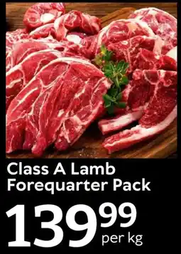 Oxford Freshmarket Class A Lamb Forequarter Pack offer