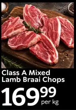 Oxford Freshmarket Class A Mixed Lamb Braai Chops offer