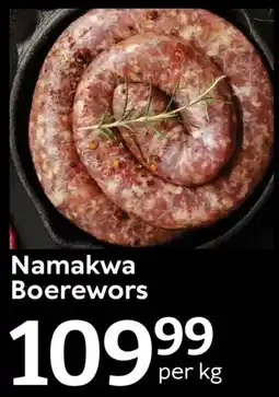 Oxford Freshmarket Namakwa Boerewors offer