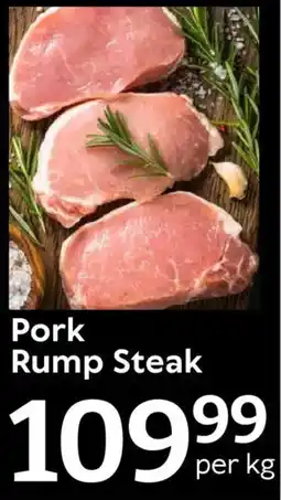 Oxford Freshmarket Pork Rump Steak offer