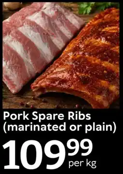 Oxford Freshmarket Pork Spare Ribs offer