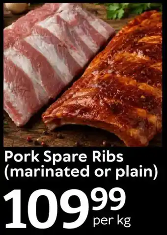 Oxford Freshmarket Pork Spare Ribs offer