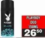 Advance Cash n Carry PLAYBOY DEO 150ML offer