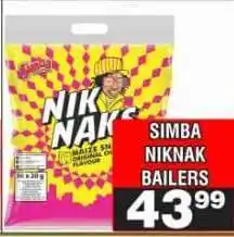 Advance Cash n Carry SIMBA NIKNAK BAILERS offer