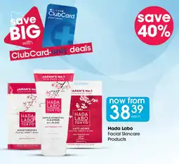 Clicks Hada Labo Facial Skincare Products offer
