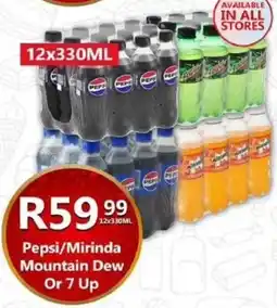 Take 'n Pay Pepsi/ Mirinda Mountain Dew Or 7 Up offer