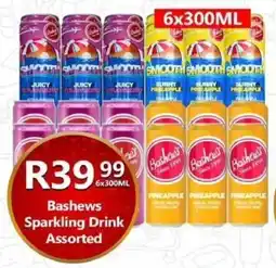 Take 'n Pay Bashews Sparkling Drink Assorted offer
