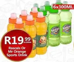 Take 'n Pay Rascals Or Mr Orange Sports Drink offer