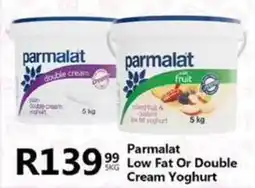Take 'n Pay Parmalat Low Fat Or Double Cream Yoghurt offer
