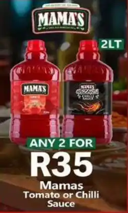 Take 'n Pay Mamas Tomato or Chilli Sauce offer