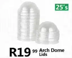 Take 'n Pay Arch Dome Lids offer