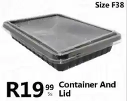 Take 'n Pay Container And Lid offer