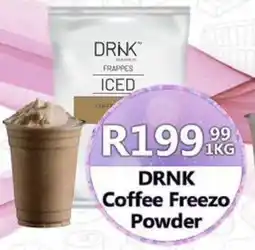 Take 'n Pay DRNK Coffee Freezo Powder offer