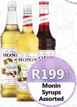 Take 'n Pay Monin Syrups Assorted offer