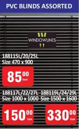 KitKat Cash and Carry Windowlines pvc blinds assorted offer