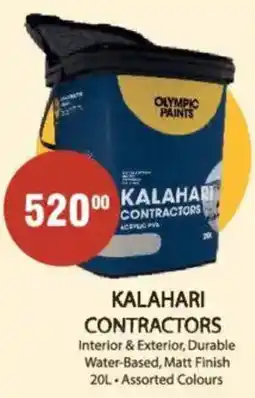 KitKat Cash and Carry Olympic paints kalahari contractors offer