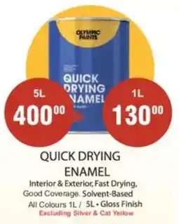 KitKat Cash and Carry Olympic paints quick drying enamel offer