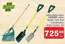 KitKat Cash and Carry Lasher Ladies Spade, Fork And Combination Rake Garden Set offer