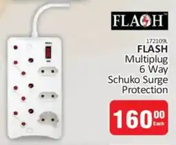 KitKat Cash and Carry Flash Multiplug 6 Way Schuko Surge Protection offer