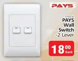 KitKat Cash and Carry Pays Wall Switch 2 Lever offer