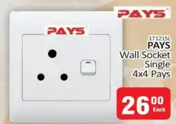 KitKat Cash and Carry Pays Wall Socket Single offer