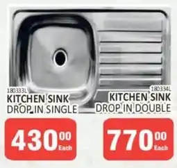 KitKat Cash and Carry Kitchen sink drop in single offer