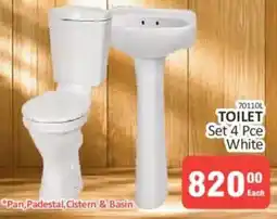 KitKat Cash and Carry Toilet Set White offer