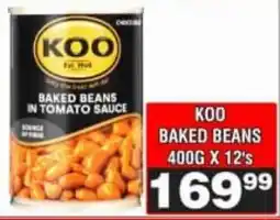 Advance Cash n Carry Koo baked beans offer