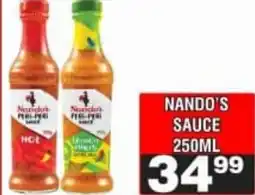 Advance Cash n Carry Nando's sauce offer