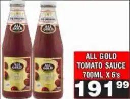 Advance Cash n Carry All gold tomato sauce offer