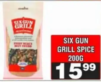 Advance Cash n Carry Six gun grill spice offer