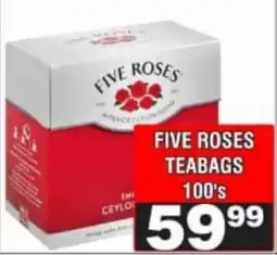 Advance Cash n Carry Five roses teabags offer