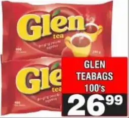 Advance Cash n Carry Glen Teabags offer