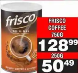Advance Cash n Carry Frisco coffee offer