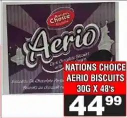 Advance Cash n Carry Nations choice aerio biscuits offer