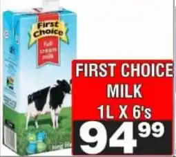 Advance Cash n Carry First choice milk offer