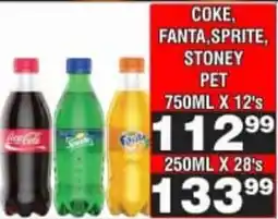 Advance Cash n Carry Coke, fanta, sprite, stoney offer