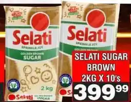 Advance Cash n Carry Selati Sugar Brown 2kg x 10's offer