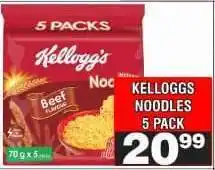 Advance Cash n Carry KELLOGGS NOODLES 5 PACK offer