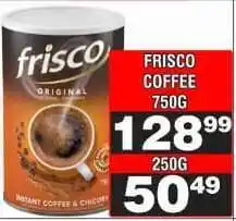Advance Cash n Carry FRISCO COFFEE 750G offer