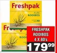 Advance Cash n Carry FRESHPAK ROOIBOS 4 X 80's offer