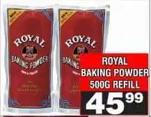 Advance Cash n Carry ROYAL Baking Powder 500g Refill offer