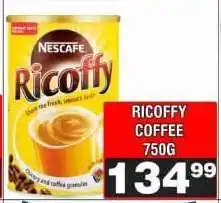 Advance Cash n Carry Ricoffy Coffee 750G offer