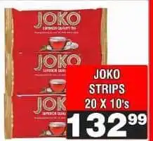 Advance Cash n Carry JOKO STRIPS 20 X 10's offer